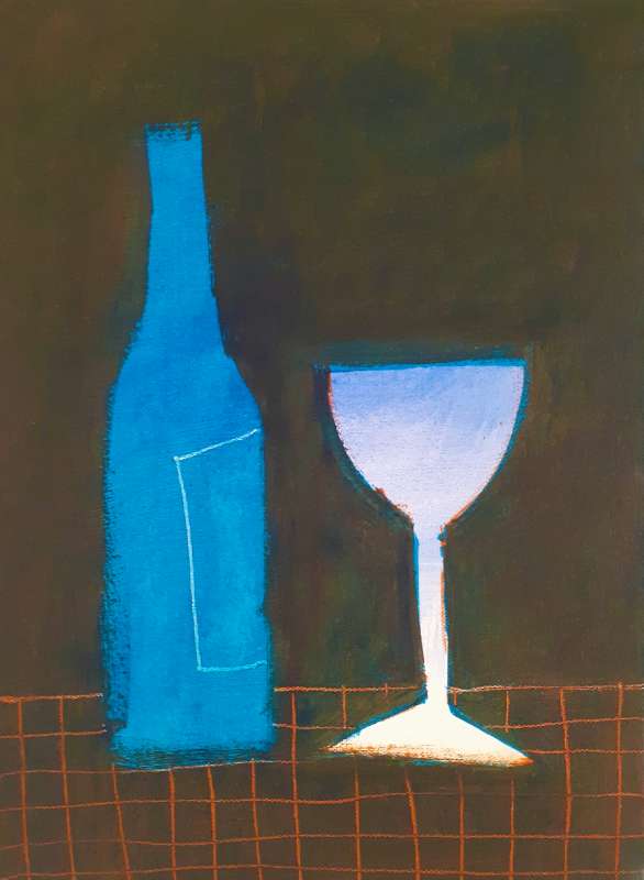 Bottle and Glass